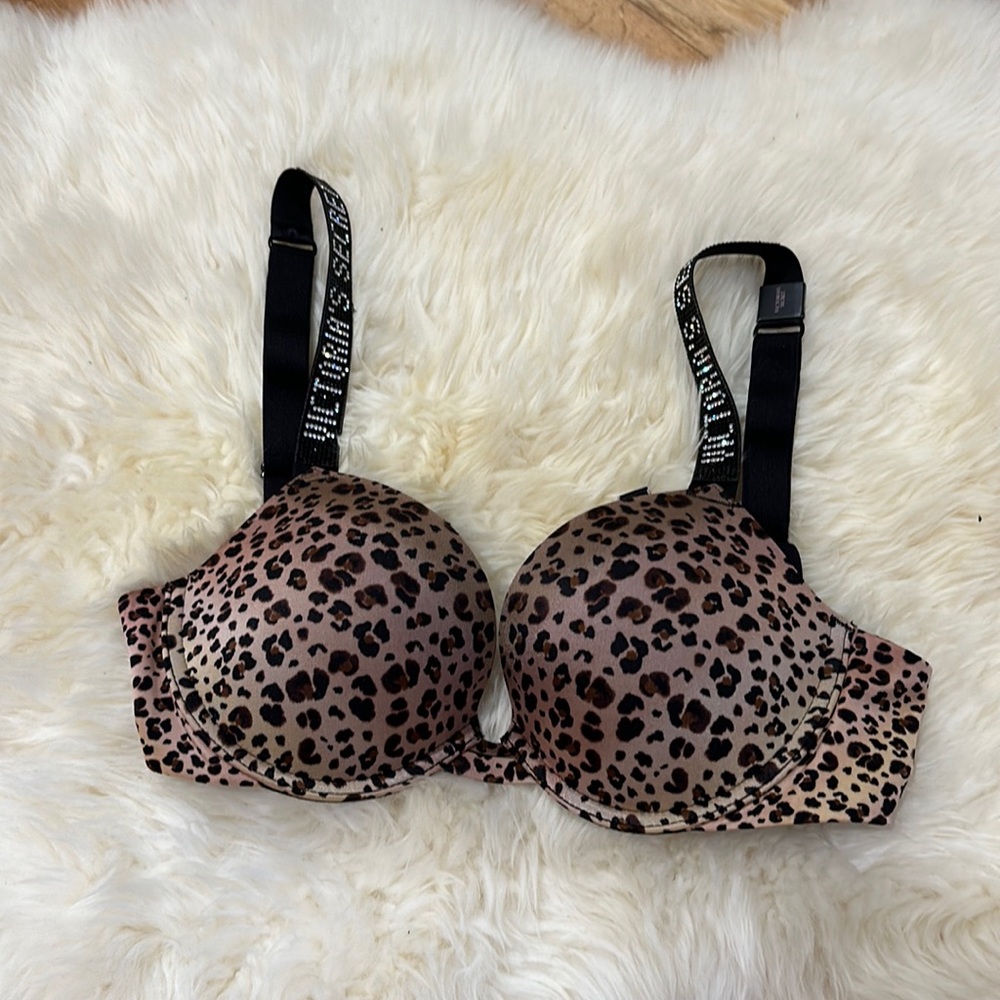 Victoria’s Secret shine bra.